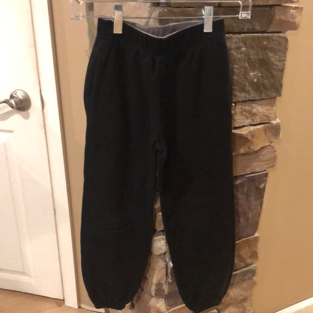 Cat & Jack Black Sweatpants Size 6/7
